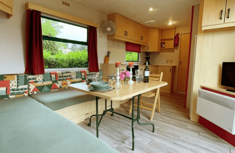 Vintage mobile home verona 1 5pers 2 slaap kamers